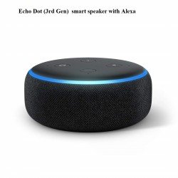 Certified Refurbished Echo Dot (3rd Gen)| Smart speaker with Alexa  