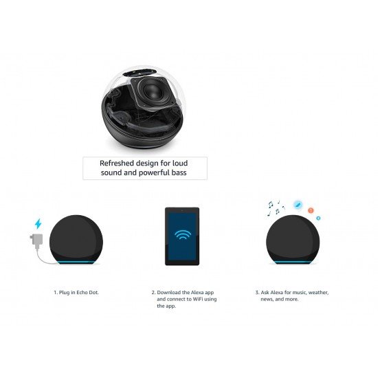 Echo Dot 4th Gen, 2020 release Smart speaker with Alexa Echo Dot 4th Gen, 2020 release Smart speaker with Alexa