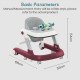Baby Walker 2-in-1 for 6-18 Months Girsl and Boys, Infant & Baby Activity Walker, Adjustable Height, Musical Tray (Color May Vary) Baby Walker 2-in-1 for 6-18 Months Girsl and Boys, Infant & Baby Activity Walker, Adjustable Height, Musical Tray (Color May Vary)
