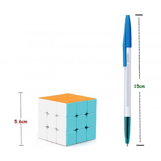 Cubes 3x3 High Speed Sticker Less Magic Puzzle Cube Game Toy Cubes 3x3 High Speed Sticker Less Magic Puzzle Cube Game Toy