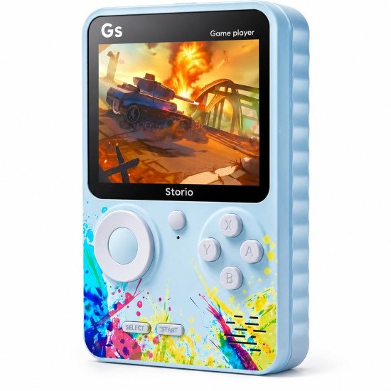 G5 Handheld Game Console for Kids | Retro Gaming Device with 3.0 Inch HD Screen | 500 Built-in Classic Games  