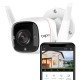 TP-LINK Tapo 4MP 2K QHD (2560x1440) Outdoor CCTV Security Wi-Fi Smart Camera -Alexa Enabled -Weatherproof -Full Color Starlight Night Vision -2-Way Audio -up to 512GB SD Storage -Tapo C320Ws- White