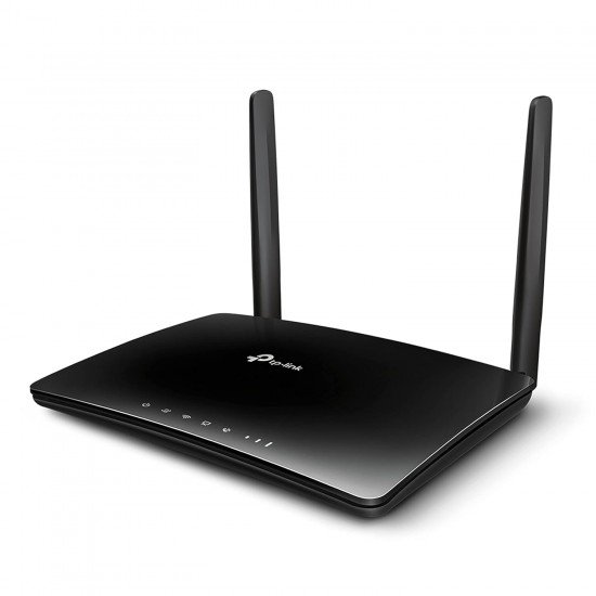 TP-Link N300 300 Mbps 2.4GHz 4G LTE Telephony Wireless WiFi, Wi-Fi Router, SIM Slot Unlocked, Two Removable External 4G LTE Antennas, No Configuration Required (TL-MR6500v) TP-Link N300 300 Mbps 2.4GHz 4G LTE Telephony Wireless WiFi, Wi-Fi Router, SIM Slot Unlocked, Two Removable External 4G LTE Antennas, No Configuration Required (TL-MR6500v)