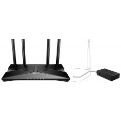 TP Link Router and Resonate CRU12V2A Router UPS
