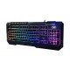 TVS ELECTRONICS Champ Blitz Gaming Keyboard Combo Wired Keyboard & Mouse Rainbow Backlight with 10 Color Options |Multimedia Hotkeys |19 Anti-ghosting Key |Braided USB Cable |Mouse DPI-1600/3200/7200