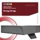 TVS ELECTRONICS Champ Heavy Duty Membrane Wired Keyboard | Array of 104 Keys |Multimedia Functions|Membrane Keys| Compatible|Smooth Handling|Lightweight|Plug|SND Play USB Connectio |Sculpted Key Cap