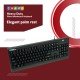 TVS ELECTRONICS Champ Heavy Duty Membrane Wired Keyboard | Array of 104 Keys |Multimedia Functions|Membrane Keys| Compatible|Smooth Handling|Lightweight|Plug|SND Play USB Connectio |Sculpted Key Cap