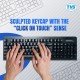 TVS ELECTRONICS Champ USB XL Keyboard, Membrane Key Switches For Silent & Comfortable Use, More Than 10 Million Key Strokes, Laser Etched Characters On Key Caps, Enabled Rupee symbols, Sculpted Keycap TVS ELECTRONICS Champ USB XL Keyboard, Membrane Key Switches For Silent & Comfortable Use, More Than 10 Million Key Strokes, Laser Etched Characters On Key Caps, Enabled Rupee symbols, Sculpted Keycap