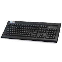 TVS ELECTRONICS Platina Wireless Mechanical Keyboard ,LED Indicators, 50M Keystroke Life,10M Range, Auto Sleep Mode| Rupee Symbol|1-Year Warranty | Black