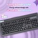 TVS ELECTRONICS Platina Wireless Mechanical Keyboard ,LED Indicators, 50M Keystroke Life,10M Range, Auto Sleep Mode| Rupee Symbol|1-Year Warranty | Black