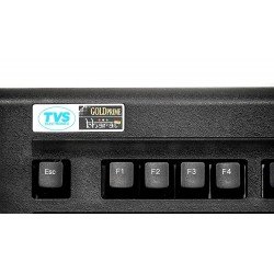 TVS ELECTRONICS USB Gold Keyboard (Black)