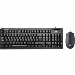 TVS Electronics Champ Executive Multimedia Combo (Wired Keyboard & Mouse)|10 Million+ keystrokes|Multimedia Functions