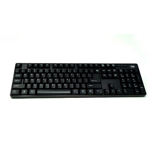 TVS Electronics Champ Executive Multimedia Combo (Wired Keyboard & Mouse)|10 Million+ keystrokes|Multimedia Functions TVS Electronics Champ Executive Multimedia Combo (Wired Keyboard & Mouse)|10 Million+ keystrokes|Multimedia Functions