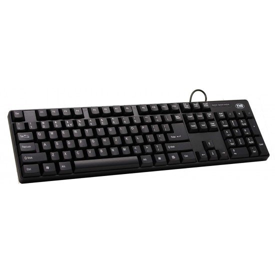 TVS Electronics Champ Executive Multimedia Combo (Wired Keyboard & Mouse)|10 Million+ keystrokes|Multimedia Functions TVS Electronics Champ Executive Multimedia Combo (Wired Keyboard & Mouse)|10 Million+ keystrokes|Multimedia Functions