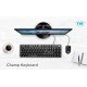 TVS Electronics Champ Executive Multimedia Combo (Wired Keyboard & Mouse)|10 Million+ keystrokes|Multimedia Functions TVS Electronics Champ Executive Multimedia Combo (Wired Keyboard & Mouse)|10 Million+ keystrokes|Multimedia Functions