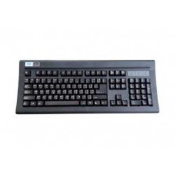 TVS-e Gold Bharat Wired Mechanical Keyboard with Long Hua Blue Switches with Full 104 Keys Layout (Connectivity - USB) (Black)