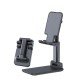 Tabletop Smart Foldable Mobile Stand for Table and Bed, Height Adjustable Universal Phone Holder for All Smartphones & Tablet- Piramid Stand Free (Multicolour)