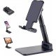 Tabletop Smart Foldable Mobile Stand for Table and Bed, Height Adjustable Universal Phone Holder for All Smartphones & Tablet- Piramid Stand Free (Multicolour)