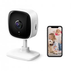 Tapo TP-Link 3MP (2304 × 1296) Ultra-High-Definition Video Smart Wi-Fi Security Camera | Alexa Enabled | 2-Way Audio| Night Vision| Motion Detection | Indoor CCTV C110