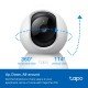 Tapo TP-Link C210P2 360° 3MP 2K 2304 Full HD 1296P Video Pan/Tilt Smart Wi-Fi Security Camera ,Alexa Enabled, 2-Way Audio, Night Vision, Motion Detection, Indoor CCTV , Pack of 2,White Tapo TP-Link C210P2 360° 3MP 2K 2304 Full HD 1296P Video Pan/Tilt Smart Wi-Fi Security Camera ,Alexa Enabled, 2-Way Audio, Night Vision, Motion Detection, Indoor CCTV , Pack of 2,White