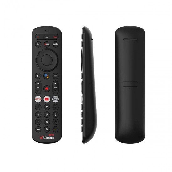 Remote Compatible with Airtel Xstream DTH Set Top Box Remote Control with Voice Control and Google Assistant Function Remote Compatible with Airtel Xstream DTH Set Top Box Remote Control with Voice Control and Google Assistant Function