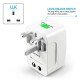 Universal Travel Charger Adapter Plug -(Without USB)