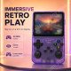 R36S Retro Emulator Handheld Video Game Console, Built-in 22,000+ Games, 3.5 Inch IPS HD Screen,Up to 6 Hours Play Time 