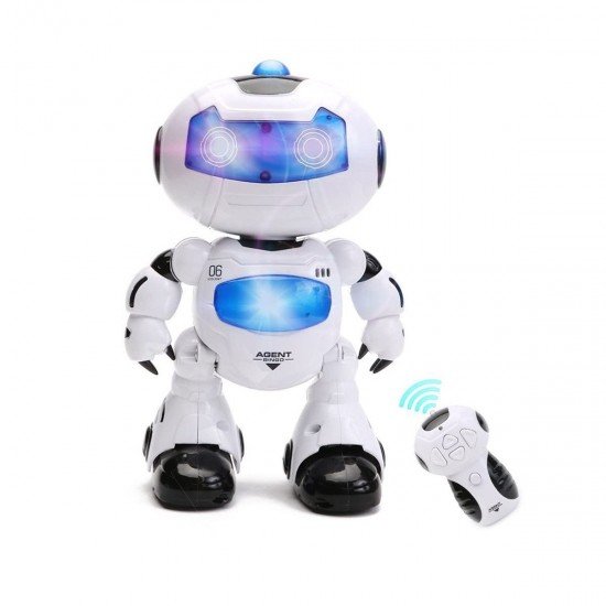 ToyTrack Remote #Control Electric -Musical and 'Dancing Intelligent Robot with 3D Lights