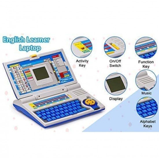 Activities & Games in Laptop Notebook Computer Toy for Kids (SONI70004) Activities & Games in Laptop Notebook Computer Toy for Kids (SONI70004)
