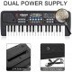 Piano Keyboard, 37 Keys Electronic Piano For Kids BIGFUN-430A1