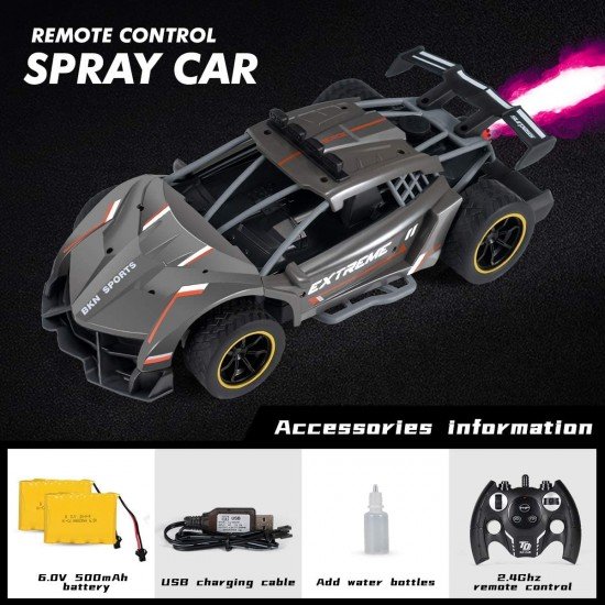 Spray Runner RC car 2.4ghz Remote Control Spray Spray Runner RC car 2.4ghz Remote Control Spray