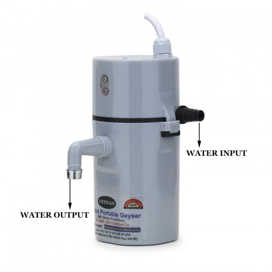Instant Electric Portable Geyser || ABS Body- Shock Proof || Electric Saving|| Replacement Warranty. (Color May Vary) Instant Electric Portable Geyser || ABS Body- Shock Proof || Electric Saving|| Replacement Warranty. (Color May Vary)