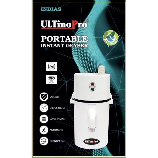 Instant Electric Portable Geyser || ABS Body- Shock Proof || Electric Saving|| Replacement Warranty. (Color May Vary) Instant Electric Portable Geyser || ABS Body- Shock Proof || Electric Saving|| Replacement Warranty. (Color May Vary)