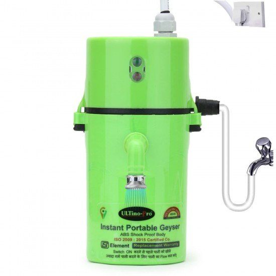 Instant Electric Portable Geyser || ABS Body- Shock Proof || Electric Saving|| Replacement Warranty. (Color May Vary) Instant Electric Portable Geyser || ABS Body- Shock Proof || Electric Saving|| Replacement Warranty. (Color May Vary)
