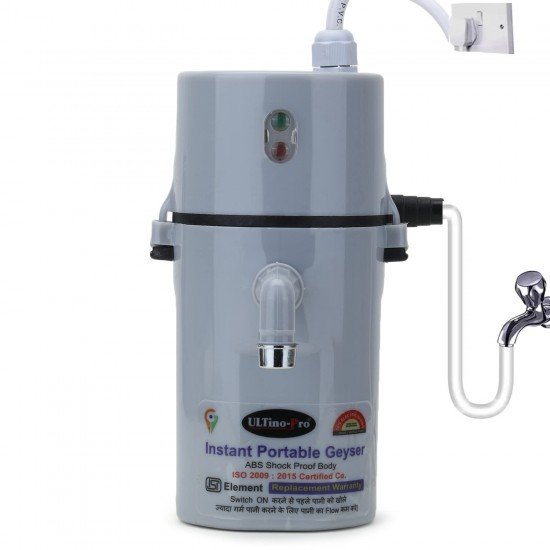 Instant Electric Portable Geyser || ABS Body- Shock Proof || Electric Saving|| Replacement Warranty. (Color May Vary) Instant Electric Portable Geyser || ABS Body- Shock Proof || Electric Saving|| Replacement Warranty. (Color May Vary)
