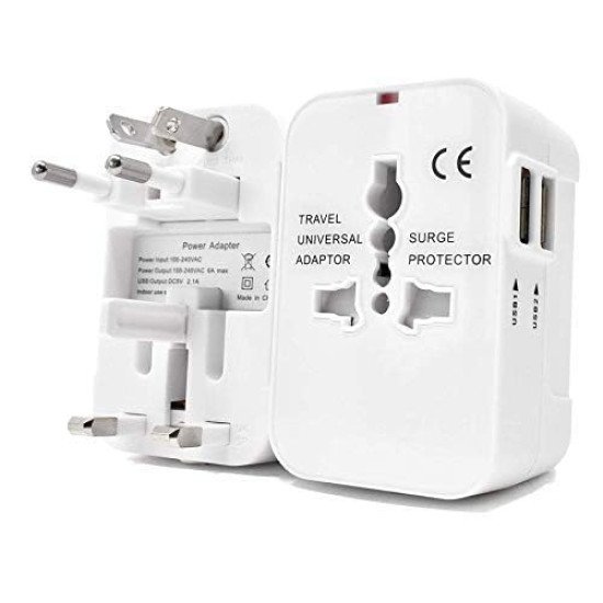 Universal Travel Adaptor with USB Port