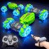 Dual Control Twisting Drift Stunt Car Toy for Kids with Remote Control and Gesture Wrist Controller - Rechargeable 360° Rotating  (Color May Vary)