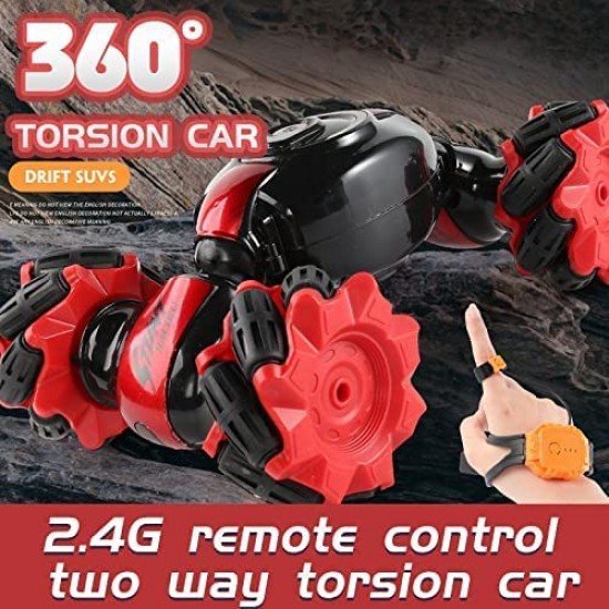Gesture Sensor Rc Stunt Car Double Sided Rotating Off Road Remote Control Car 4Wd 2.4Ghz Twisting Vehicle With Light Mini Deformation Toy Cars For Kids Boys, Multi color Gesture Sensor Rc Stunt Car Double Sided Rotating Off Road Remote Control Car 4Wd 2.4Ghz Twisting Vehicle With Light Mini Deformation Toy Cars For Kids Boys, Multi color