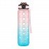 Motivational Time Marker Water Bottle 1 Litre Leakproof Durable Non-Toxic Drinking Water Bottle for Office Outdoor Gym Fitness Sports Sipper Water Bottle 