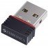 ZEBRONICS ZEB-USB150WF1 WiFi USB Mini Adapter Supports 150 Mbps Wireless Data, Comes with Advanced Security WPA/WPA2 encryption Standards