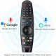LG Voice Magic Remote AKB75855501 for LG Smart TV Magic Remote Replacement AN-MR20GA MR19BA MR18BA MR650A, with Pointer Function/Hotkeys Such as Netflix/Prime-Video/Movies LG Voice Magic Remote AKB75855501 for LG Smart TV Magic Remote Replacement AN-MR20GA MR19BA MR18BA MR650A, with Pointer Function/Hotkeys Such as Netflix/Prime-Video/Movies