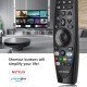 LG Voice Magic Remote AKB75855501 for LG Smart TV Magic Remote Replacement AN-MR20GA MR19BA MR18BA MR650A, with Pointer Function/Hotkeys Such as Netflix/Prime-Video/Movies LG Voice Magic Remote AKB75855501 for LG Smart TV Magic Remote Replacement AN-MR20GA MR19BA MR18BA MR650A, with Pointer Function/Hotkeys Such as Netflix/Prime-Video/Movies