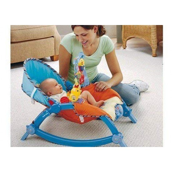 Newborn to Toddler Portable Rocker Chair with Calming Vibrations/ Adjustable Mode and Portable Light Weight| Ages 0-4 years maximum And weight 18 kg (Multicolor) Newborn to Toddler Portable Rocker Chair with Calming Vibrations/ Adjustable Mode and Portable Light Weight| Ages 0-4 years maximum And weight 18 kg (Multicolor)