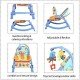 Newborn to Toddler Portable Rocker Chair with Calming Vibrations/ Adjustable Mode and Portable Light Weight| Ages 0-4 years maximum And weight 18 kg (Multicolor) Newborn to Toddler Portable Rocker Chair with Calming Vibrations/ Adjustable Mode and Portable Light Weight| Ages 0-4 years maximum And weight 18 kg (Multicolor)
