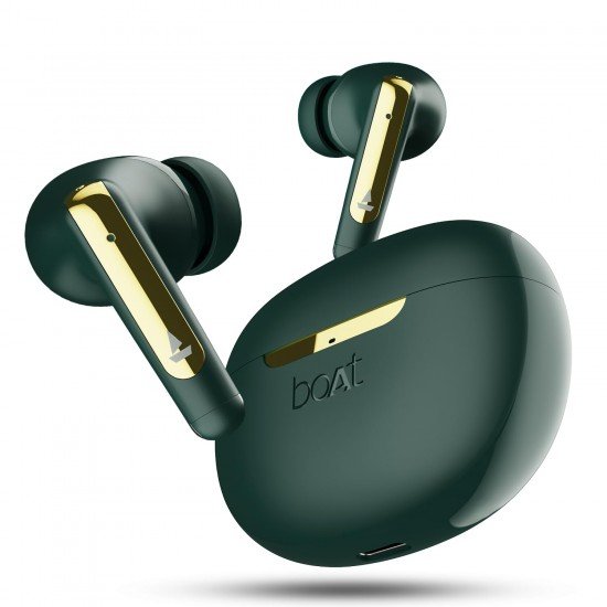 boAt Airdopes 141 ANC TWS Earbuds with 32 dB ANC, 42 HRS Playback, 50ms Low Latency Beast™ Mode, IWP™ Tech,Quad Mics with ENx™,ASAP™ Charge,USB Type-C Port & IPX5 boAt Airdopes 141 ANC TWS Earbuds with 32 dB ANC, 42 HRS Playback, 50ms Low Latency Beast™ Mode, IWP™ Tech,Quad Mics with ENx™,ASAP™ Charge,USB Type-C Port & IPX5