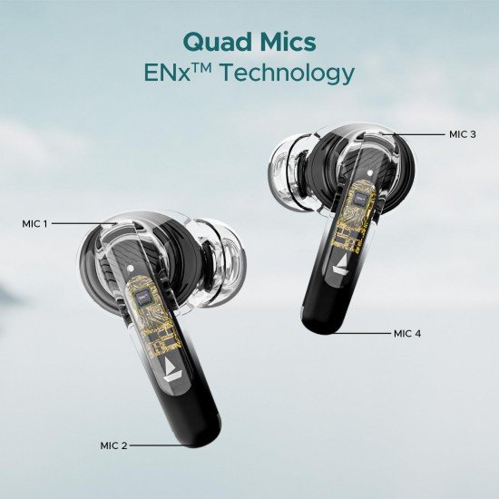 boAt Airdopes 141 ANC TWS Earbuds with 32 dB ANC, 42 HRS Playback, 50ms Low Latency Beast™ Mode, IWP™ Tech,Quad Mics with ENx™,ASAP™ Charge,USB Type-C Port & IPX5 boAt Airdopes 141 ANC TWS Earbuds with 32 dB ANC, 42 HRS Playback, 50ms Low Latency Beast™ Mode, IWP™ Tech,Quad Mics with ENx™,ASAP™ Charge,USB Type-C Port & IPX5