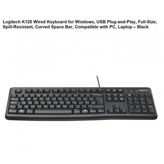 Logitech K120 Wired Keyboard Logitech K120 Wired Keyboard