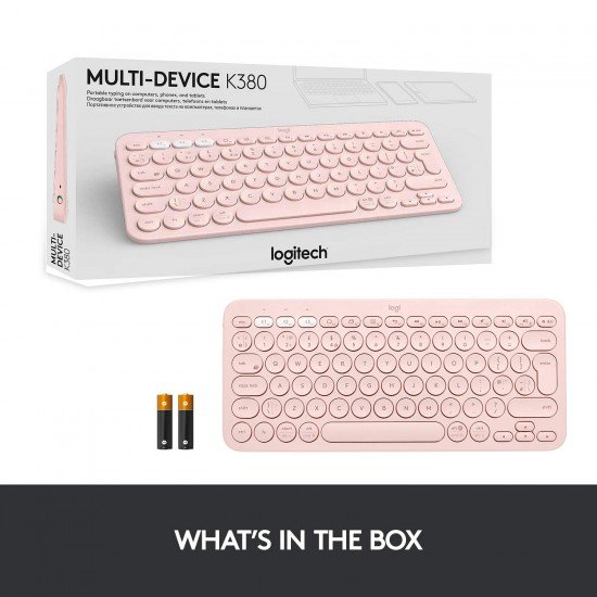 Logitech K380 Multi-Device Bluetooth Wireless Keyboard Logitech K380 Multi-Device Bluetooth Wireless Keyboard
