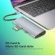 ZEBRONICS 6 in 1 USB Type C Multiport Adapter Zeb TA1000UCL with USB ZEBRONICS 6 in 1 USB Type C Multiport Adapter Zeb TA1000UCL with USB
