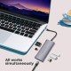 ZEBRONICS 6 in 1 USB Type C Multiport Adapter Zeb TA1000UCL with USB ZEBRONICS 6 in 1 USB Type C Multiport Adapter Zeb TA1000UCL with USB